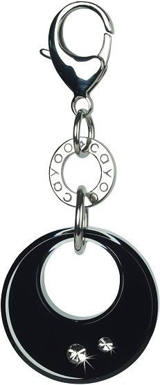 Cayoo Planet Bagcharm Handtaschen Anhänger, Ebony