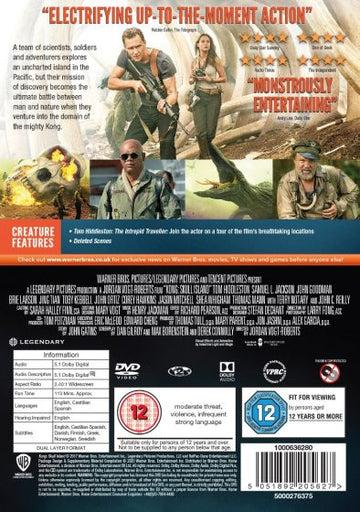 Actual product image Warner Bros Kong: Skull Island (DVD, 2017, Multilingual)