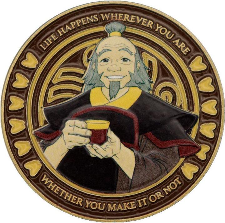 Immagine prodotto Fanattik Moneta da collezione Avatar Il Signore degli Elementi Iroh Edizione Limitata