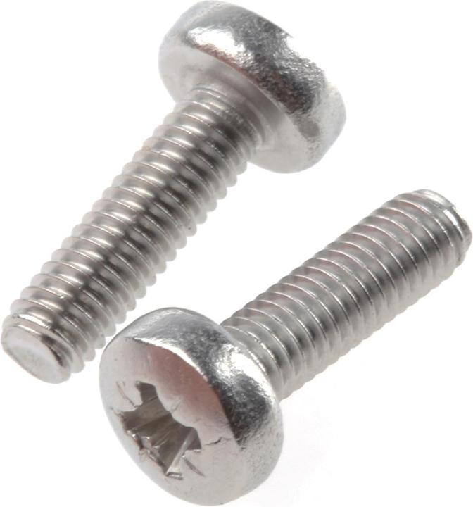Produktbild Rs Pro ZnPt stl cross pan head screw,M2.5x8mm (1 Schrauben pro Stück)