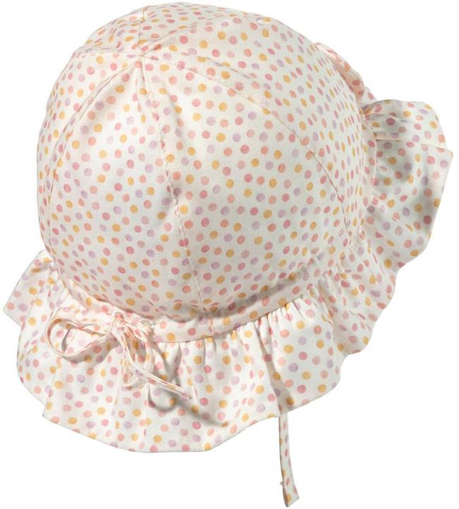 Actual product image Sterntaler Sun hat with bow dots ecru size 51 (51)