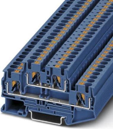 Immagine prodotto Phoenix Contact 4mm Feed through Terminal 2 level-Blue