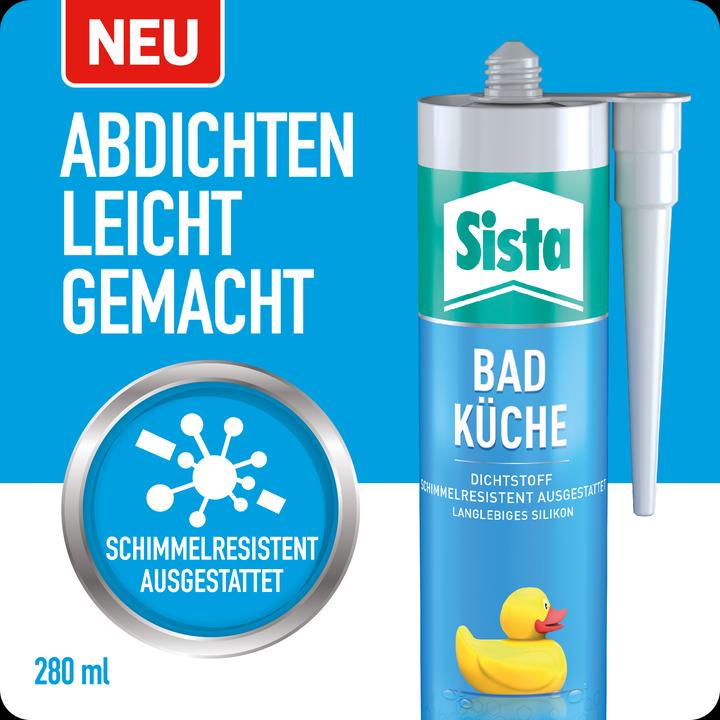 Productafbeelding Sista Badkamer & Keuken transparant (0.35 kg, Transparant, 280 ml)