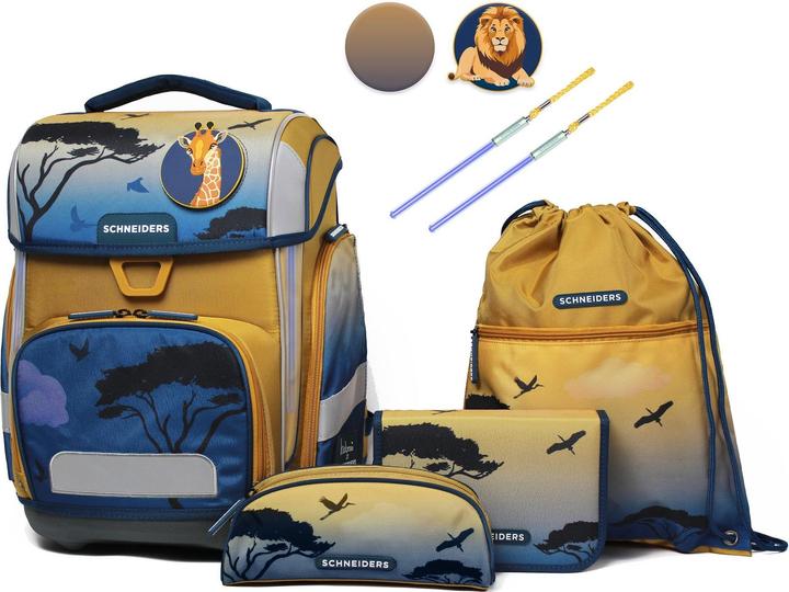 Schneiders Isabeau x Ergolite Schulranzen-Set 6-teilig (22 l)