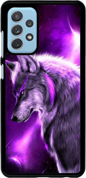 Produktbild PhoneLook Hülle Purple Sky Wolf (Samsung Galaxy A72)