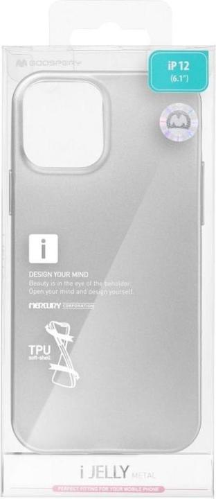 Image du produit Goospery Back panel cover MERCURY case i-JELLY for IPHONE 13 Pro grey (Apple iPhone 13 Pro)