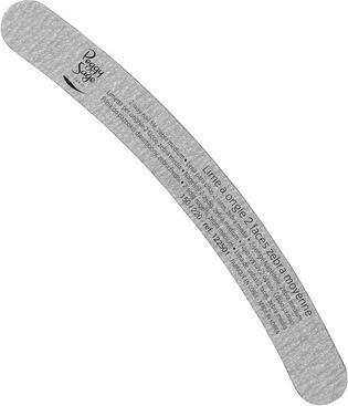 Peggy Sage 2-Way Nail File Zebra Medium Double Sided Nail File 150/220 Zebra Banana