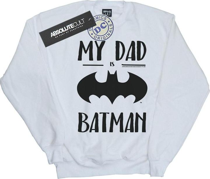 Batman My Dad Is Batman Sweatshirt Mädchen
