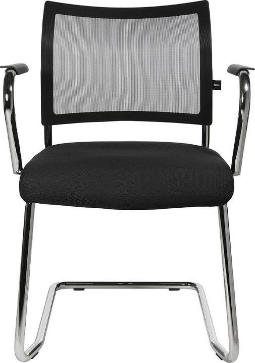 Contini Konferenzstuhl Freischwinger V20 schwarz