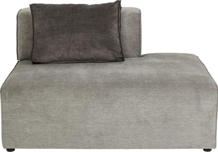 Immagine prodotto Kare Design Ottomano Semi Infinity Elementi Grigi a destra (Divano modulare)