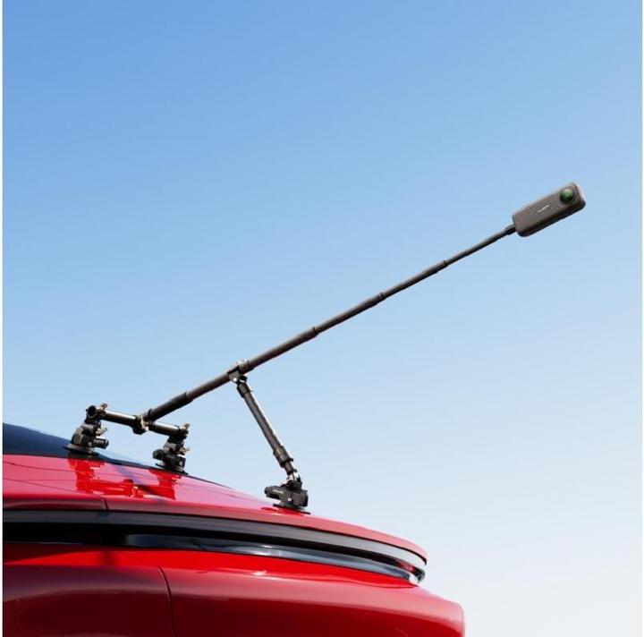 Actual product image Insta360 Triple suction cup trolley holder (One X2, x3, One R, Go 3, GO 2, One RS)