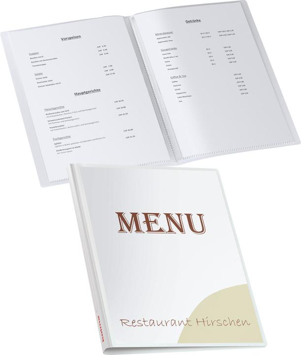 Actual product image Kolma Vario A4 book with 20 pockets white (A4, 1 x)