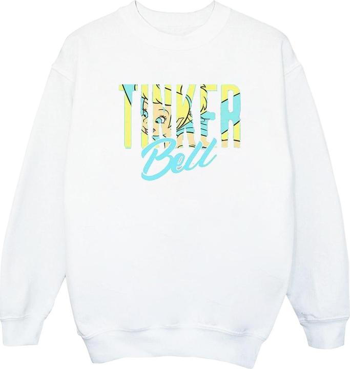 Disney Tinker Bell Wording Infill Sweatshirt Mädchen