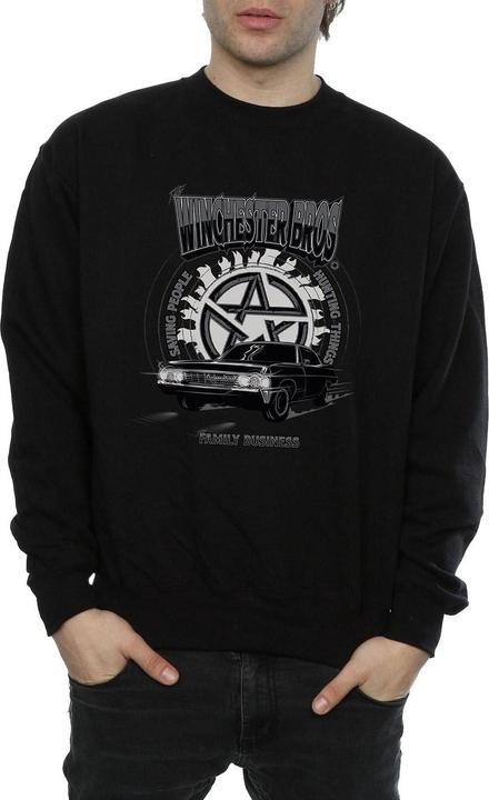 Immagine prodotto Supernatural Winchester Bros Felpa Uomo (L)