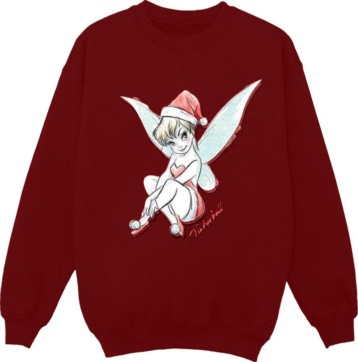 Disney Tinkerbell Christmas Fairy Sweatshirt Mädchen