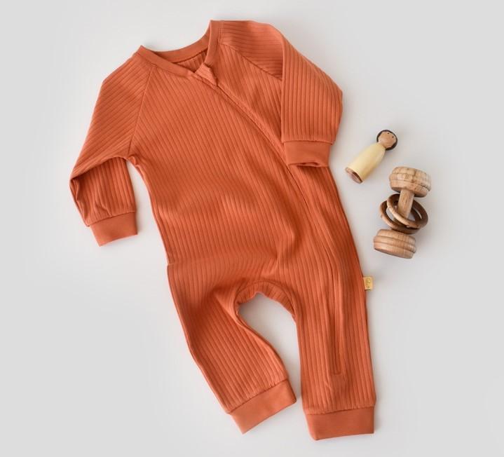 Produktbild BabyCosy Strampler mit Reissverschluss. langarm (80)