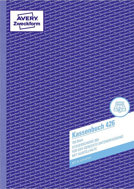 Produktbild Avery Kassenbuch (100 x)