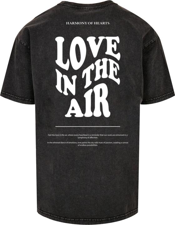 Actual product image Merchcode Love In The Air Acid Washed Heavy Oversize Tee - 136177 (3XL)
