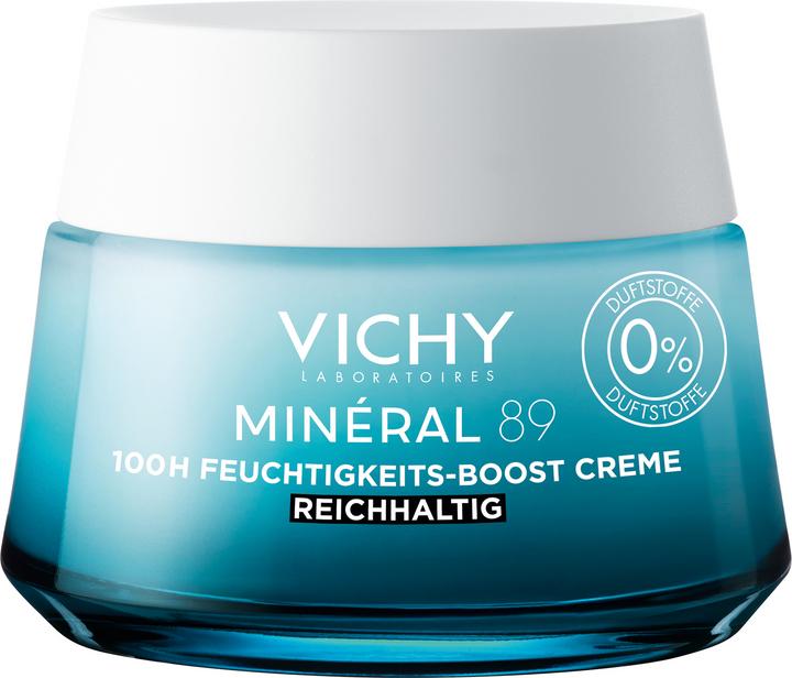 Vichy Minéral 89 100h Feuchtigkeits Creme (50 ml, Tagescreme, Nachtcreme)