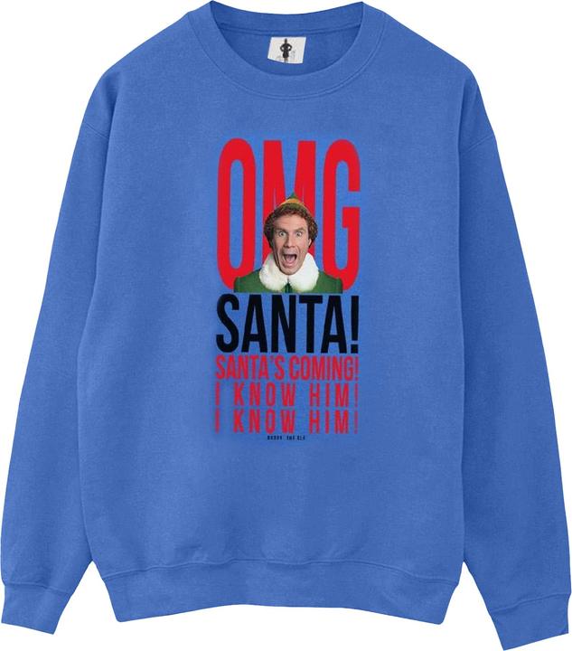 Elf OMG Santa I Know Him Sweatshirt