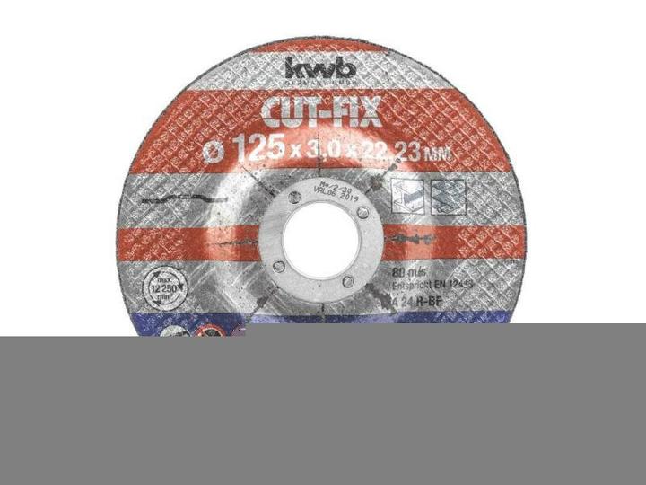 Produktbild kwb Trennscheibe Metall 125X3X22