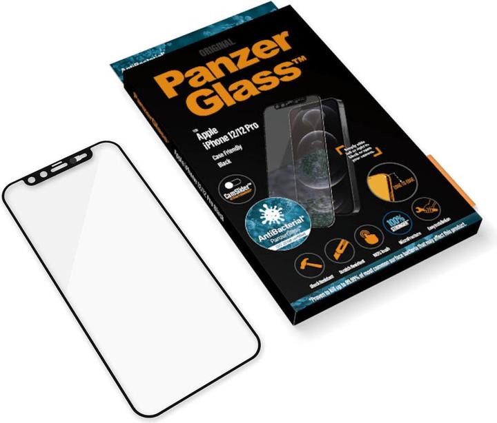 Actual product image PanzerGlass Case Friendly (1 Piece, Apple iPhone 12 Pro, Apple iPhone 12)