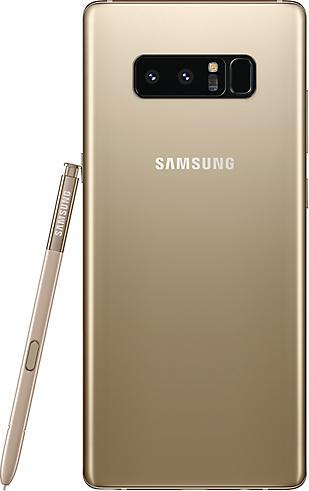 Actual product image Samsung Galaxy Note8 EU (64 GB, Midnight Black, 6.30", Hybrid Dual SIM, 12 Mpx, 4G)
