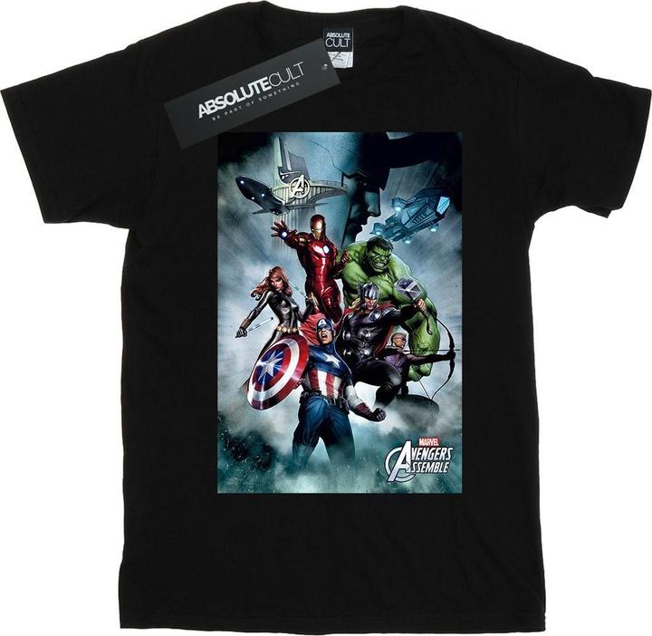 Avengers Team Montage TShirt Mädchen