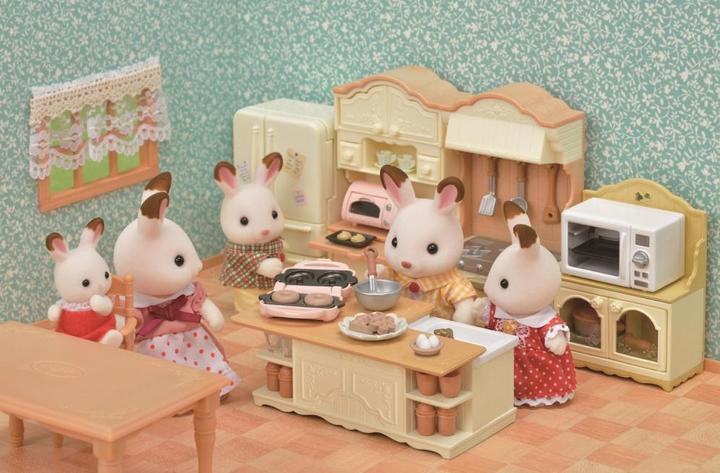 Image du produit Sylvanian Families L'île de la cuisine