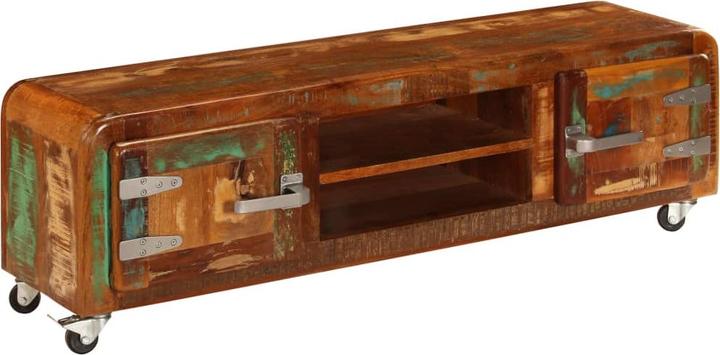Actual product image VidaXL TV cabinet 120x30x36 cm solid reclaimed wood, material (120 x 30 x 36 cm)