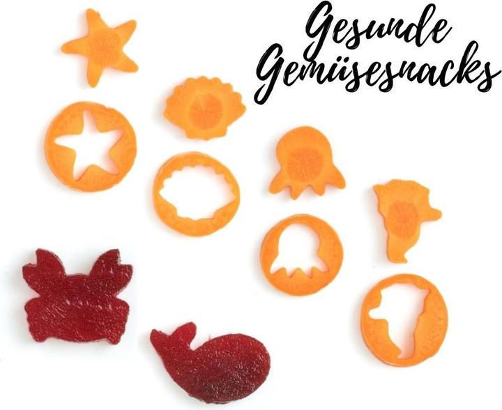 Produktbild Lekkabox Edelstahl Ausstecher 6er Set, Meerestiere