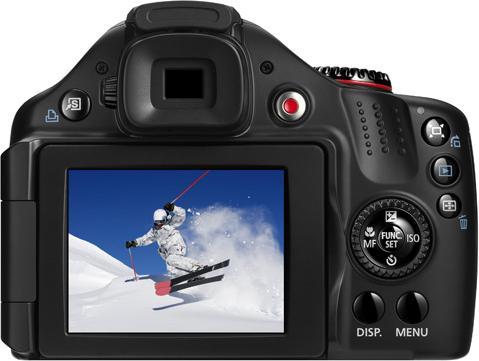 Produktbild Canon Powershot SX30, 14MP, 35x Zoom, HD-Movies, Schwarz (1/2,3'')