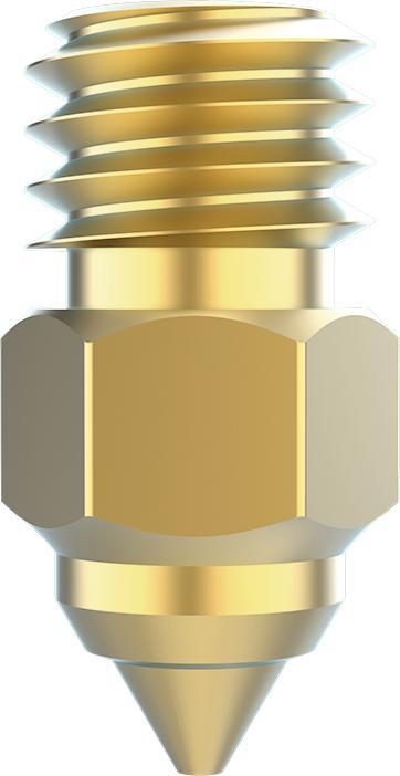 Actual product image Creality Nozzle set brass high-end, 8 pieces (Blast pipe)