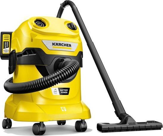 Actual product image Kärcher WD 4-18 Dual Battery Se (Wet dry vacuum cleaner)
