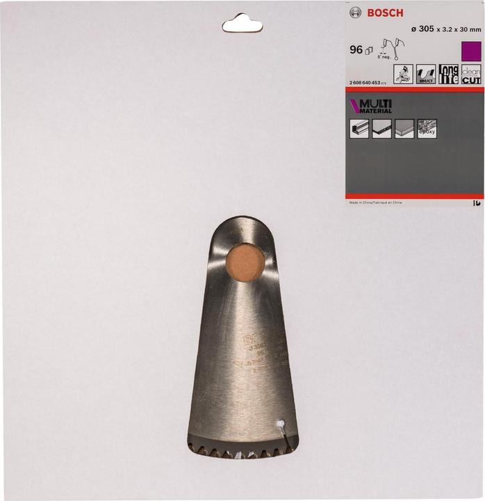 Image du produit Bosch Professional Zubehör Lame de scie circulaire PRO Multi Material, 305 x 3,2 x 30 mm