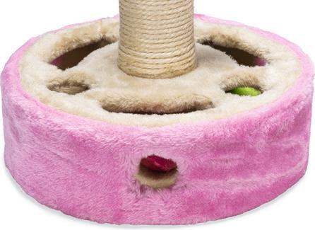 Produktbild Beeztees Bz Hide+Seek Kratzbaum Gotcha (40 cm, beige rosa)