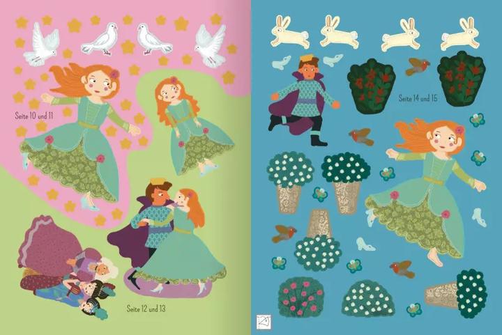 Image du produit Mon livre d'autocollants de contes préféré - Cendrillon