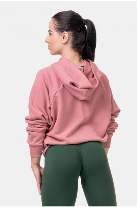 Immagine prodotto Nebbia Felpa Iconic Hero con cappuccio 581 old rose (L)