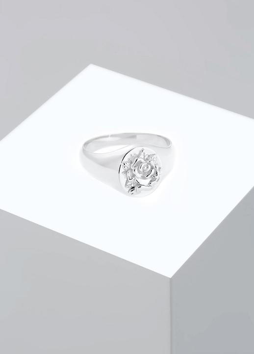 Immagine prodotto Elli Siegelring Rose 80s Look (54, 925 Argento)