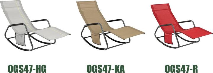 Actual product image SoBuy Garden lounger (57 cm)
