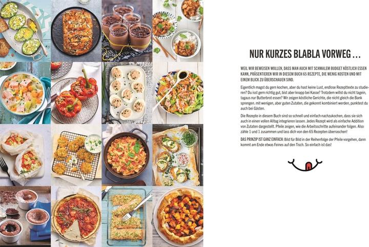 Produktbild Kochen ohne Blabla Low Budget (Deutsch, Wiebke Krabbe, Anna Austruy, 2020)