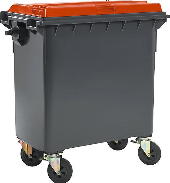 Produktbild kaiserkraft Müllcontainer aus Kunststoff (770 l)