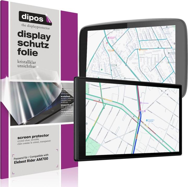 Dipos Screen Protector Crystalclear for Elebest Rider AM700