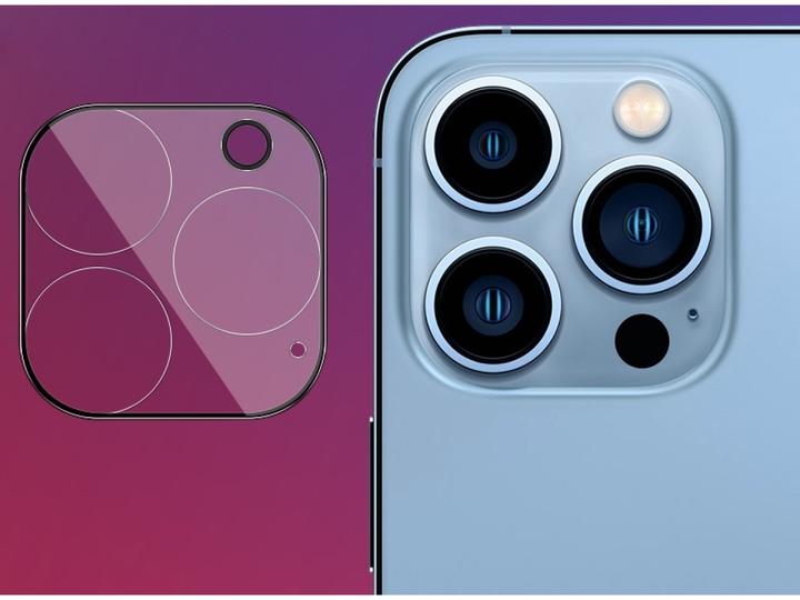 Actual product image Screenguard Camera Protector Apple iPhone 13 Pro Max Camera Bulletproof Glass (1 Piece, Apple iPhone 13 Pro Max)