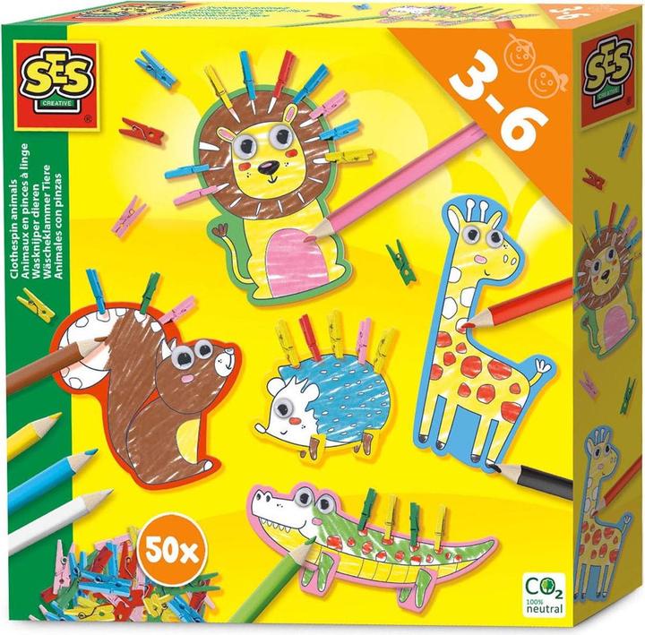 Produktbild Ses Wäscheklammer-Tiere