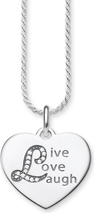 Thomas Sabo Kette Herz (Silber, 45 cm)