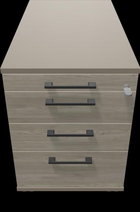 Image du produit Narbutas Caisson à roulettes Optima 8665 (430 x 800 x 594 mm)