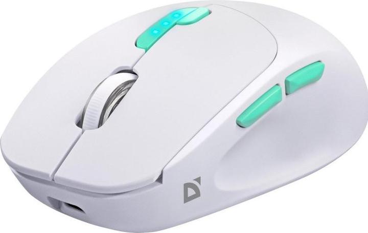 Actual product image Defender MYSZ NITTA MM-307 RF+BT OPTIC 1600dpi 6P BIAŁA (Wireless)