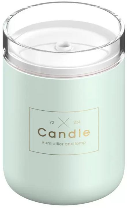 PhoneLook Kompakter Luftbefeuchter Candle Duftspender für Wohnzimmer / Büro / Badezimmer Türkis