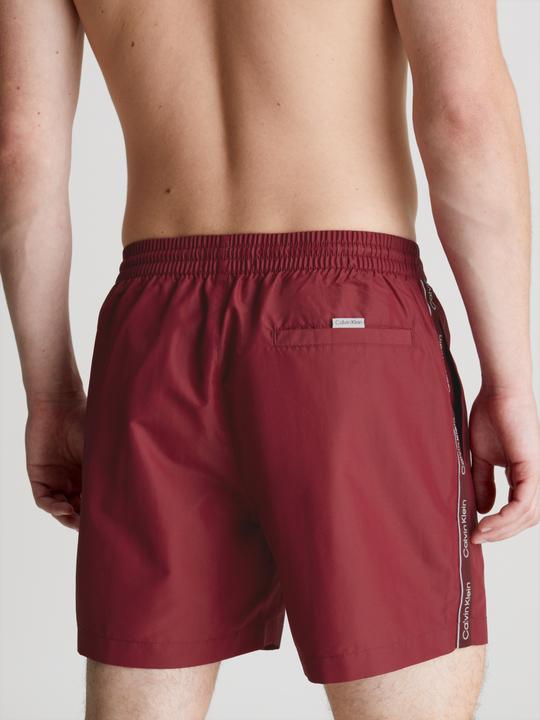Actual product image Calvin Klein Medium Drawstring Heren Zwembroek - Cordovan - Maat L (L)